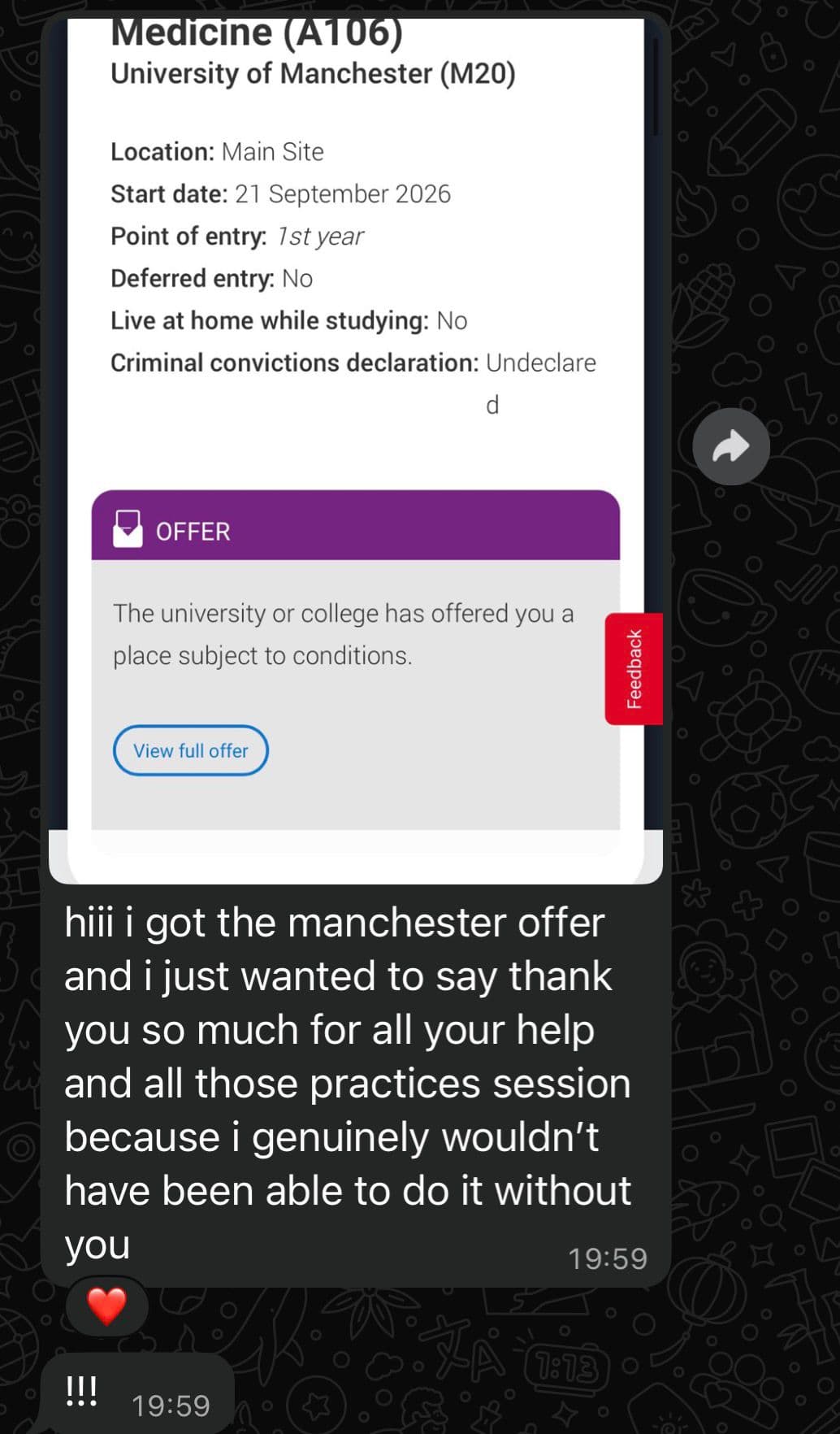 Student success story 3