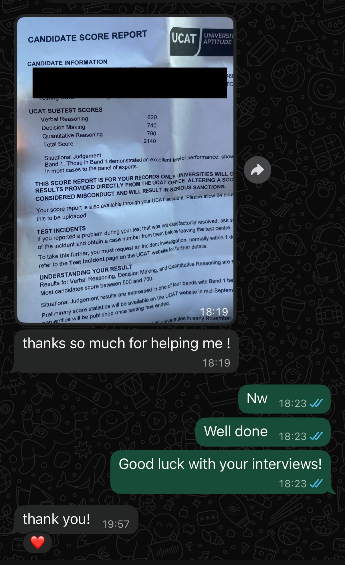 Student success story 4